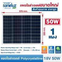 ราคา Saneluz แผงโซล่าเซลล์ 18V เกรด B ขนาด 20W 30W 40W 50W Polycrystalline พร้อมสายไฟยาว 1 เมตร Solar Cell Solar Light โซล่าเซลล์ (12410432460)
