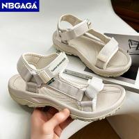 ราคา สุภาพสตรีแฟชั่นสบายๆรองเท้าแตะกลางแจ้งฤดูร้อนเปิดนิ้วเท้ารองเท้าชายหาด Soft Sole Comfort ผู้หญิง Breathable เดินรองเท้าแตะ (24799262590)
