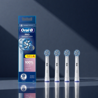 ราคา Official Authentic Oral B EB60 Pro Sensitive Clean Ultra Thin Replacement Brush Heads 4 8 Count (25104516325)
