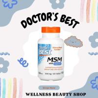 ราคา Doctor s best MSM with OptiMSM 1500mg 120 tablets พร้อมส่ง exp 10 2026 (18031481390)