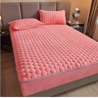 ราคา ผ้าปูกำมะหยี่ 6 ฟุต นุ่ม ลื่น แถมฟรีปลอกหมอนหนุนกำมะหยี่ 2 ใบ (25008909561)