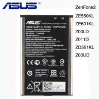 ราคา ASUS C11P1501 ZE550KL แบตเตอรี่สำหรับ ASUS ZenFone2 เลเซอร์ 5 5 6 ZE601KL Z00LD Z011D ZD551KL Z00UD 2900 mAh แท้ (802622347)