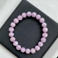 ราคา กำไลหินแท้คุนไซต์ Kunzite 8 5mm (9847844837)
