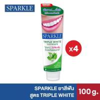 ราคา แพ็ค 4 SPARKLE ยาสีฟัน สูตร Triple White ขนาด 100 g (126714804579)