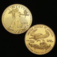 ราคา 2022 2021 2011 USA Liberty Eagle 40 3mm Copy Coin American Gold Coin United States of Liberty Eagle Souvenir Gifts (25915659229)