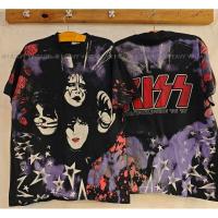 ราคา Kiss world tour 96 97 OVP เสื้อวินเทจ เสื้อทัวร์ วงร๊อค papmama vintage shirt (26033265078)