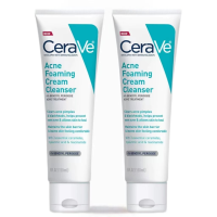 ราคา จัดส่งด่วน Cerave acne foaming cream cleanser benzoyl peroxide acne treatment 150 ml (26263212832)