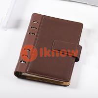 ราคา I Know A5 A6 PU หลวม สมุดสันห่วงธุรกิจแพลนเนอร์นมกระบอกฉีดน้ำเต้าเครื่องเขียนสำนักงานวินเทจ W การ์ดช่องใส่รูปถ่ายที่ใส่ปากกาปกแม่เหล็กของขวัญ (13422842454)