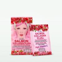 ราคา บำรุงผิว เนื้อเยื่อ และข้อต่อ กิฟ ฟา รีน แซลมอน คอลลาเจน พลัส แซลมอน คอลลาเจน ไปปไทด์ คอลลาเจนเปปไทด์ จากประเทศญี่ปุ่น สารสกัดจากทับทิม วิตามินซี 6 145 กรัม x 6 ซอง (24498818906)