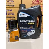 ราคา เซตน้ำมันเครื่อง กรอง น้ำมันเครื่องเบนซิน ptt performa syntec plus 10w 40 ขนาด 4 ลิตร กรอง toyota ลูกเหล็กเล็ก ยี่ห้อทั่วไป ae101 ae100 soluna vios ก่อนปี2014 altisก่อนปี 2008 เพิ่มเติม ib ค่ะ (106904
