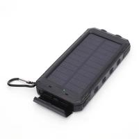 ราคา Power Bank 20000Mah Solar Powerbank Solar Cell Fast Charging Portable Backup Battery 1 Year Warranty (25803756662)