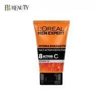 ราคา LOreal Men Expert Hydra Energetic Multi Action 8 Detox Foam 100ml (6452380965)