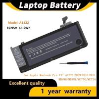 ราคา รับประกันหนึ่งปี A1322 battery for MacBook Pro 13 Mid 2009 2010 Early 2011 Mid 2012 MB990LL A แบตเตอรี่แล็ปท็อป (26298459667)