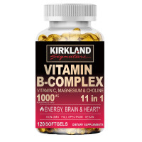 ราคา แคปซูลวิตามินบีรวม KIRKLAND ส่งเสริมการเผาผลาญพลังงานและปรับปรุงระบบประสาท Vitamin B Complex (24923110284)