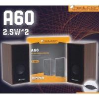 ราคา Neolution ลำโพง รุ่น A60 สำหรับคอมพิวเตอร์ โน๊ตบุ๊ค สมาร์ทโฟน ไฟ 2 5W คู่ เสียงดี (16351264078)