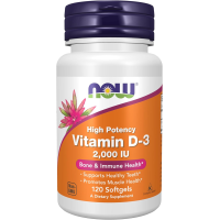 ราคา NOW FOODS Vitamin D3 วิตามินดี สนับสนุนสุขภาพกระดูก กล้ามเนื้อ ภูมิคุ้มกัน (24791914132)
