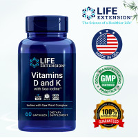 ราคา Life Extension Thyroid 60 Capsules with Iodine Vitamin D and Vitamin K (24707002830)