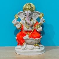 ราคา พระพิฆเนศอินเดีย ปางปลดหนี้ประทานทรัพย์ เสริมโชคลาภเงินทอง หน้าตัก3นิ้ว สูง15ซม มีหลายสีให้เลือกบูชา (14273126496)