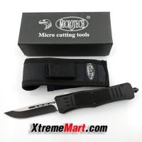 ราคา มีดสปริงตรงขนาดกลาง คมด้านเดียว Microtech Combat Troodon 00556 D E Automatic Knife Camping Tool (8426193379)