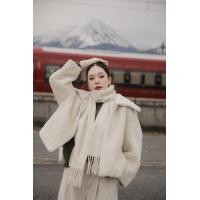 ราคา ผ้าพันคอ Small Scarf ไหมพรมผสมวูล งานทอนุ่มมาก คุณภาพเลยค่ะ (25734674265)
