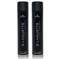 ราคา แพ็คคู่ Schwarzkopf Professional Silhouette Super Hold Hair spray 500ml สเปรย์ฝุ่น จัดทรงผม ชวาสคอฟ ซีลูเอทท์ 500มล แพ็คคู่ (337856132)