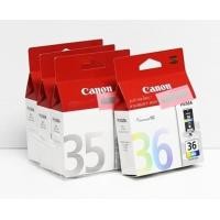 ราคา อิงค์เจ็ท แท้ Canon PGI 35 ดำ BK CLI 36 CO สี Pixma IP100 (18436912225)