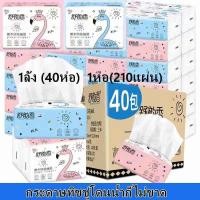 ราคา กระดาษทิชชู่ กระดาษทิชชู่อเนกประสงค์ ขนาดพกพา 1 กล่อง 40 ห่อ (9039070550)