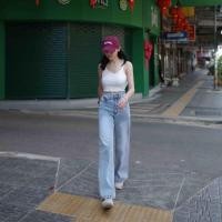 ราคา กางเกงยีนส์ขากระบอก รุ่น Thiny Jeans (23352800723)