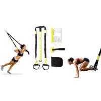 ราคา พร้อมส่ง ปรับระดับได้ TRX Suspension เชือกออกกำลังกาย ติดตั้งง่าย พกพาสะดวก อุปกรณ์พร้อมใช้งาน (1224176168)