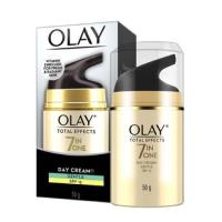 ราคา Olay Total Effect 7in1 Day Cream Gentle SPF15 โอเลย์ โททัล เอฟเฟ็คส์ 7in1 เดย์ครีม สูตรอ่อนโยน 50ml (348840927)