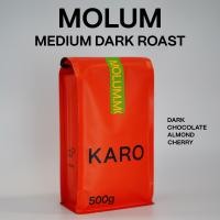 ราคา Karo Coffee Molum Blend 500g Medium Dark Roast for Espresso Lovers กาแฟคั่วกลาง (24418067742)