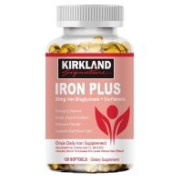 ราคา Kirkland อาหารเสริมธาตุเหล็กแบบครบวงจร ธาตุเหล็ก 25 มก พร้อมโคแฟกเตอร์ สนับสนุนความทนทานและพลังงานโดยรวม (26160957390)