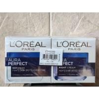 ราคา 50มล 50มล ลอรีอัล ออร่า เพอร์เฟ็คท์ เดย์ ไนท์ครีม LOreal Aura Perfect Day Night Cream 50ml (22813001321)