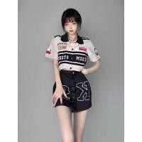 ราคา เสื้อแจ็คเก็ตเบสบอล แขนสั้น ถอดออกได้ สไตล์วินเทจ แฟชั่นอเมริกัน สำหรับผู้ชายและผู้หญิง WA036 285 ผ้าร่มแบบบาง (21463334793)
