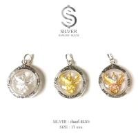 ราคา จี้ครุฑเงินแท้92 5 จี้เงิน จี้พญาครุฑ จี้เงินแท้ พญาครุฑ จี้พญาครุฑเลี่ยมกรอบเงินแท้ (9783559748)