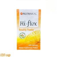 ราคา Hi flex Nutrakal 120Cap นูทราแคล ไฮ เฟล็กซ์ 120 เม็ด โรสฮิป 1กระปุก (24894126509)