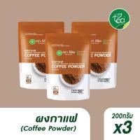ราคา แพ็ค 3 ถุง ผงกาแฟ พร้อมชง สำเร็จรูป ผงกาแฟสด กาแฟโบราณ ผงกาแฟดำ Coffee Powder กาแฟผง ผงเครื่องดื่ม ขนาด 200 กรัม ตรา ทีอีเอ (26110253650)