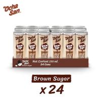 ราคา ชานมไข่มุกโอฉะซัง ขนาด 230 มล สูตรบราวน์ชูการ์ 24 กระป๋อง (15663835927)