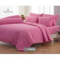 ราคา Fountain ผ้าปู 3 5 5 6 ฟุต ไม่มีผ้านวม ผ้าปู ที่นอน FTC สีพื้น ผ้านิ่ม สบายตัวซักเครื่องได้ ไม่ต้องอบความร้อน แห้งเร็ว สี purple 02 violet pink 02 oldrose blue 02 sundybrown turquise white หอพัก อพาสเ