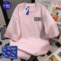 ราคา พร้อมส่ง NASA ใส่ได้ทั้งชายหญิง เสื้อ ผ้าฝ้ายแท้100 แขนสั้น ทรงโอเวอร์ไซส์ คอกลม เสื้อยืด ลายสีดำYG194 (25599525084)