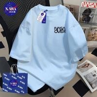ราคา พร้อมส่ง NASA ใส่ได้ทั้งชายหญิง เสื้อ ผ้าฝ้ายแท้100 แขนสั้น ทรงโอเวอร์ไซส์ คอกลม เสื้อยืด ลายสีดำYG194 (25599525080)