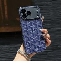 ราคา เคสโทรศัพท์กระจกนิรภัยแบบครอบเต็มสำหรับ iPhone 17 pro Max ดีไซน์สร้างสรรค์ ดีไซน์ Goyard สไตล์ย้อนยุคหรูหรา (25540234095)