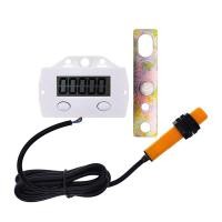 ราคา 1 Set Digital Display Counter 5 Digit Electronic Digital Display Counter Switch Punch Counter Induction Meter A (22634813029)