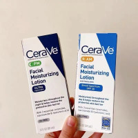 ราคา CeraVe AM PM Facial Moisturizing Lotion SPF30 52ml 89ml เนื้อบางเบา ซึมซาบเร็ว (26300454296)