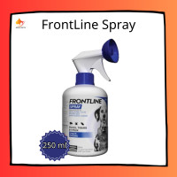 ราคา FRONTLINE Spray Dog Cat 250 ml ฟร้อนท์ไลน์ สเปรย์ ขนาด 250 มล กำจัดเห็บหมัดได้ สำหรับสุนัขและแมว หมดอายุ 04 2026 (7339016807)