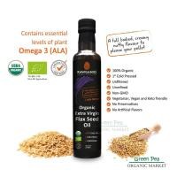 ราคา Rawganiq น้ำมันเมล็ดแฟลกซ์ซีด สกัดเย็นออร์แกนิค 275 มล Organic Extra Virgin Golden Flaxseed Oil (3392572590)