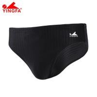 ราคา Yingfa ชุดว่ายน้ำชาย ชุดว่ายน้ำแข่งขัน ชุดว่ายน้ำสามเหลี่ยมระบายความชื้นเร็ว ลายทางสีพื้น ยางยืด สำหรับฝึกซ้อม (126337734934)