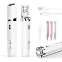 ราคา Facial Hair Remover for Women 2 in 1 Epilator for Women with LED Light USB Rechargeable Portable Electric Epilators Painless Lady Shavers for Face Lip Chin Leg Arms Bikini W (26250485490)