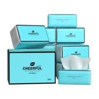 ราคา 72ห่อ Botare CHEERFUL BLUE GB T 20808 ดีลักซ์ คอมฟอร์ท กระดาษทิชชู่ หนา 4 ชั้น 320 แผ่น (26401336116)