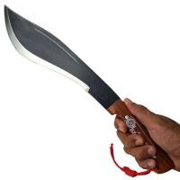 ราคา ของแท้ 100 มีดเหน็บ มีดเดินป่าใบมีดยาว 10 5 นิ้ว ด้ามไม้จริง ไม้เนื้อแข็งทรงมีดเหน็บโบราณ (2724798118)